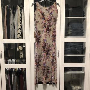 Cold Shoulder Maxi Dress